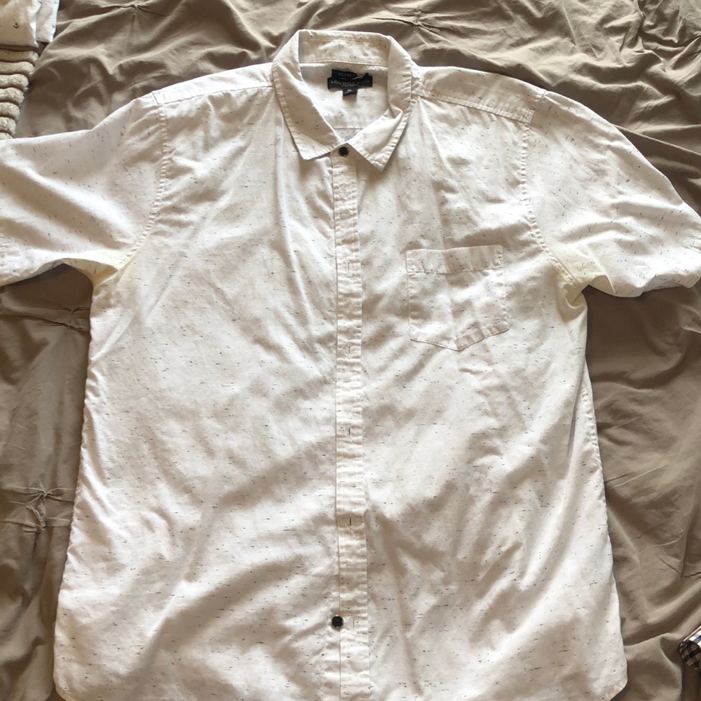 London fog short sleeve button down